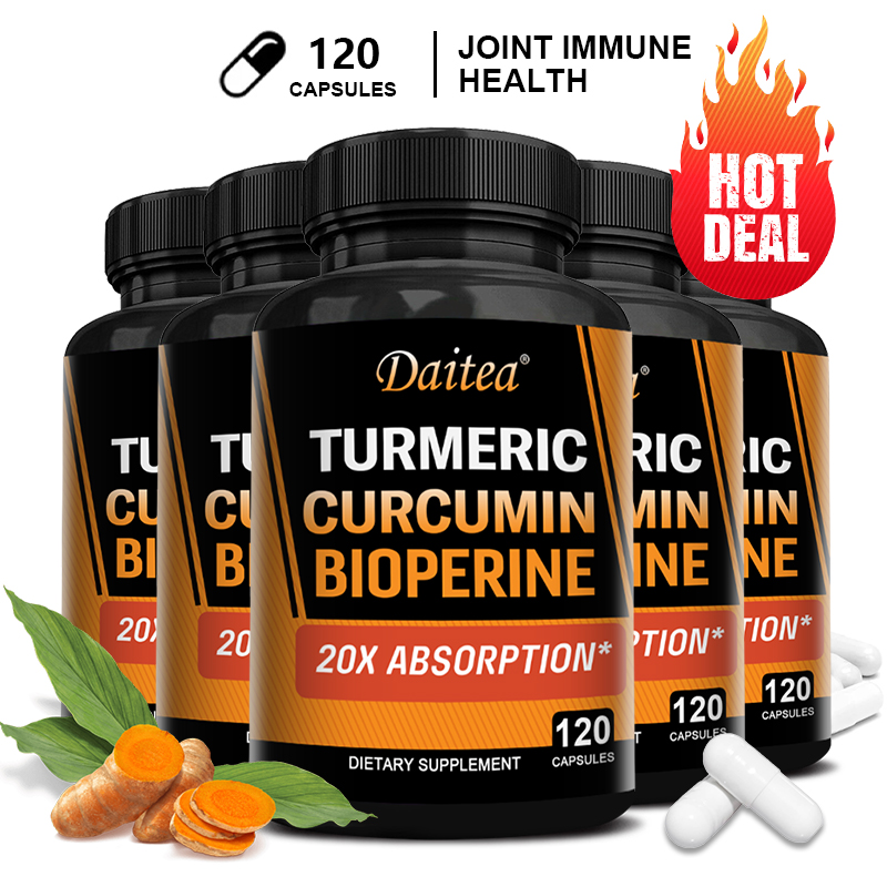 Turmeric Curcumin Capsule - BioPerine ile Zerdeçal Kurkumin %95 -